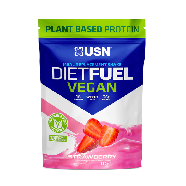 USN DIET FUEL Vegano Batido Sustitutivo de Comida - 880g