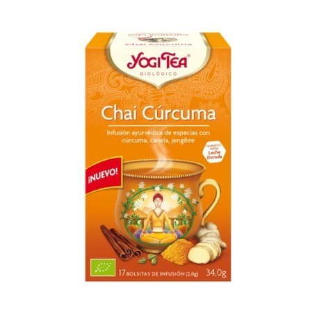 Yogi Tea Infusión Chai Cúrcuma - 34g
