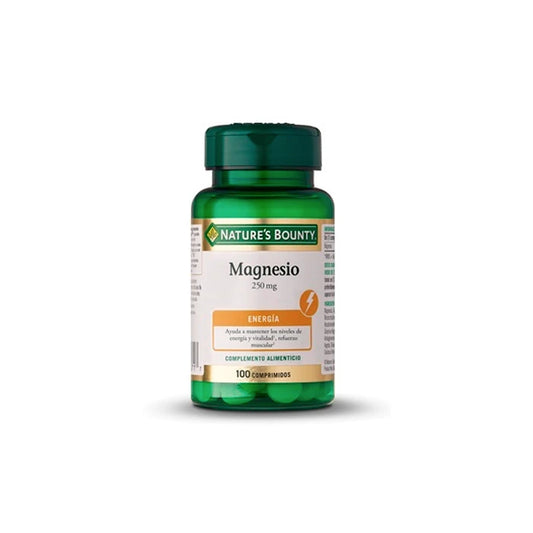 Nature's Bounty Magnesio 250 mg - 100 Comprimidos