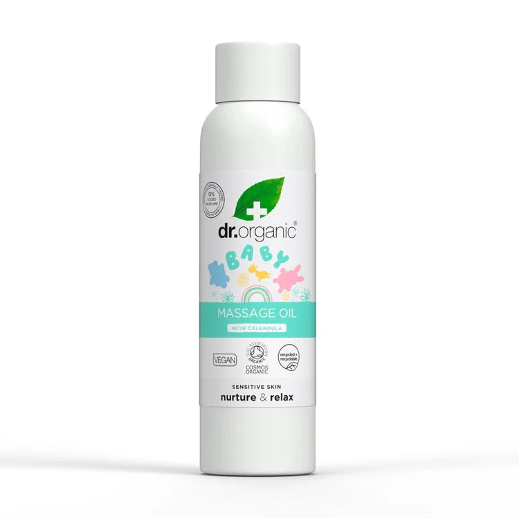 Dr Organic Aceite de Masaje para Bebés - 150ml