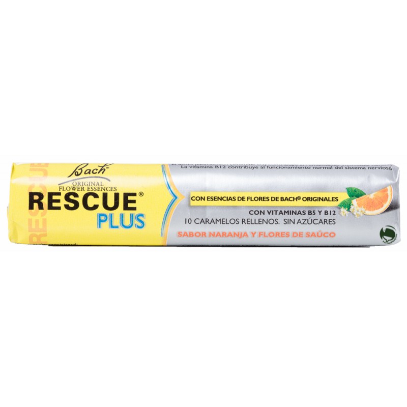 Bach Rescue Plus Naranja y Flores de Sauco - 42g
