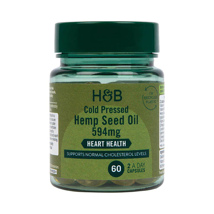 Aceite de Semilla de Cáñamo - 60 Cápsulas