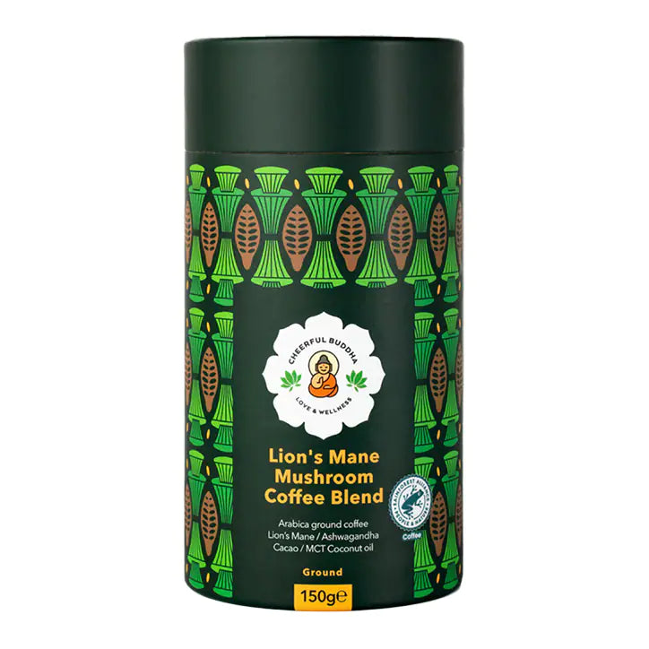 Cheerful Buddha Lion's Mane Mushroom Mezcla de café - 150g