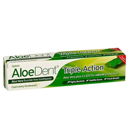 Aloe Dent Pasta de Dientes de Aloe Vera Triple Acción - 100ml