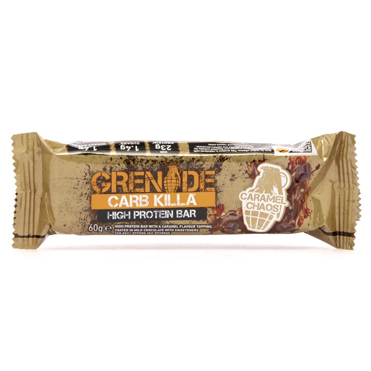 Grenade Carb Killa Barrita de Caramelo & Chocolate con Leche - 60g