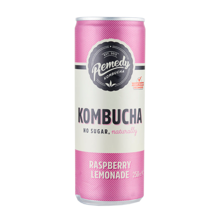 Remedy Kombucha Frambuesa y Limonada - 250ml