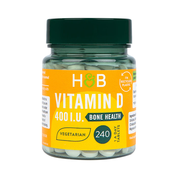 Vitamina D 400 I.U. - Tabletas