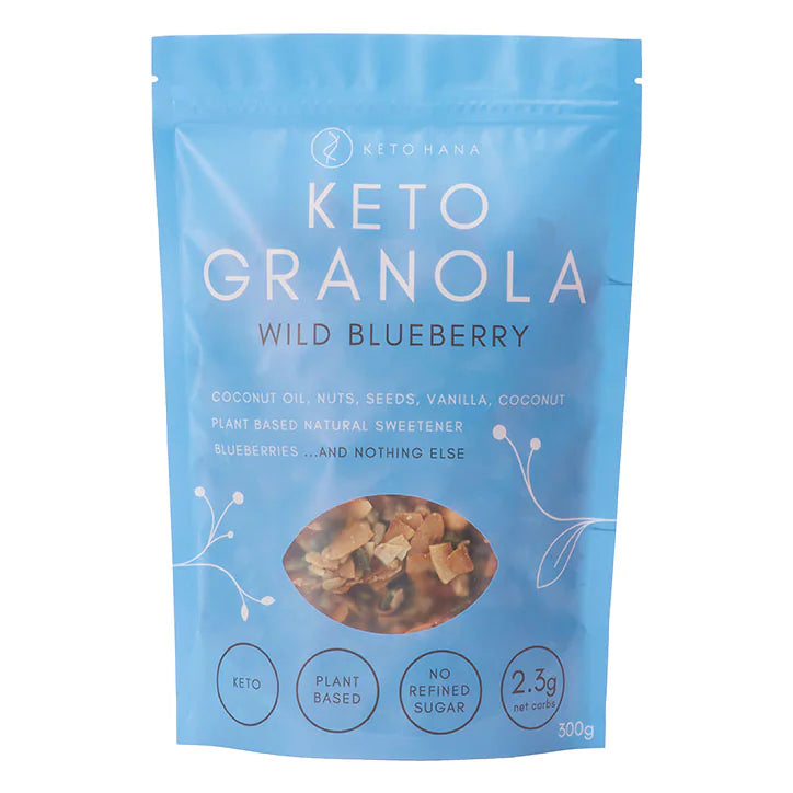 Keto Hana Keto Granola de Arándanos Silvestres - 300g