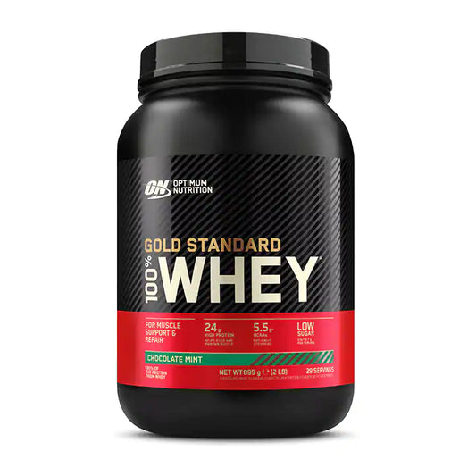 Optimum Nutrition Gold Standard 100% Whey Chocolate y Menta - 899g