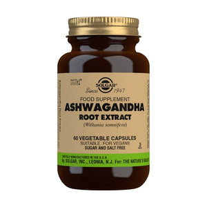 Solgar Ashwagandha Extracto de Raíz - 60 cápsulas