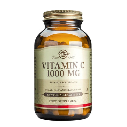 Solgar Vitamina C 1000mg - Cápsulas Vegetales