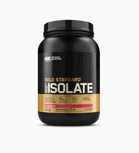 Optimum Nutrition Gold Standard 100% Isolate Sabor Fresa - 930g